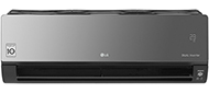LG Artcool - Colore Nero - Vista di fronte