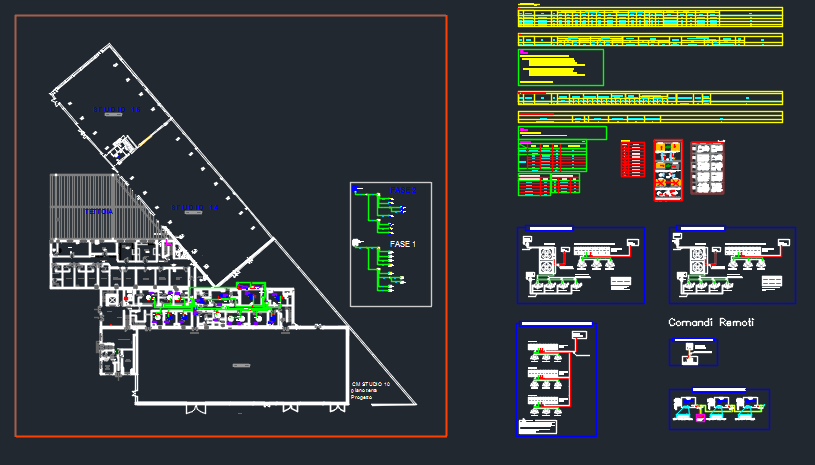Immagine di sviluppo di un progetto LATS CAD