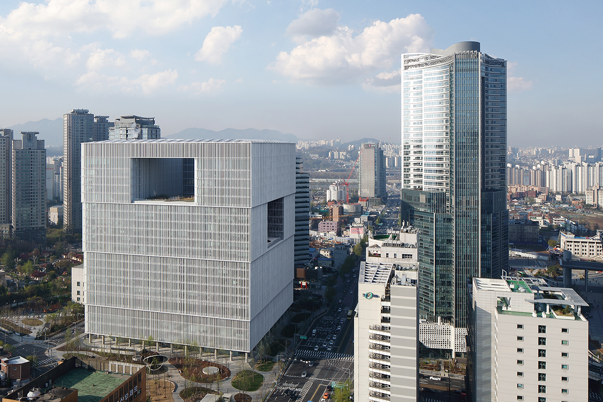 Il quartier generale di Amorepacific è un punto di attrazione a Seoul