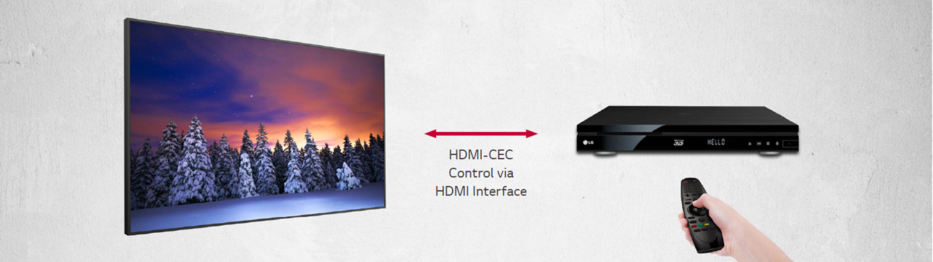 Supporto tramite comando HDMI CEC