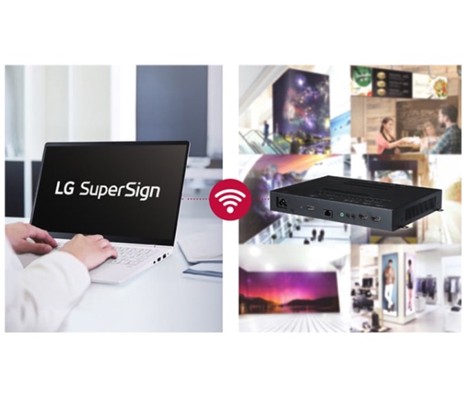 Compatibilità con le LG SuperSign Solution