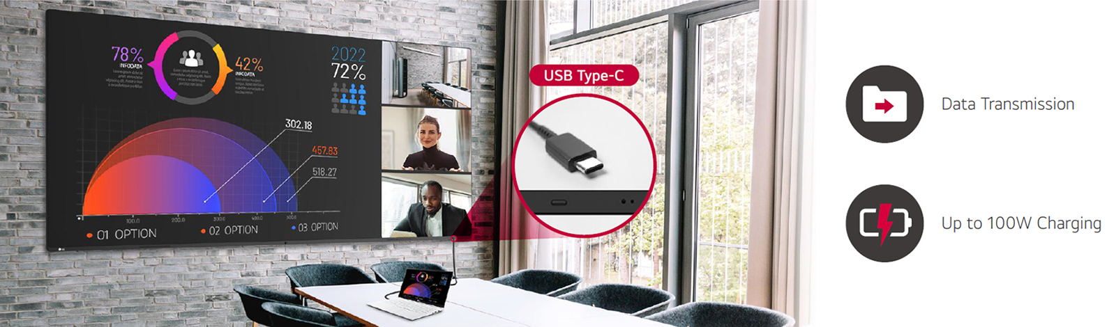 Facile connessione e ricarica USB di tipo C